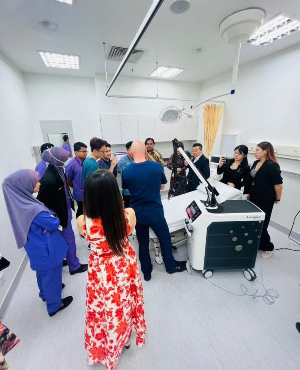 Dermablate Er:YAG laser demonstration to doctors at Hospital UiTM, Shah Alam, organised by Monarch Medi Solutions